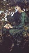 Dante Gabriel Rossetti The Day Dream (mk28) oil painting on canvas